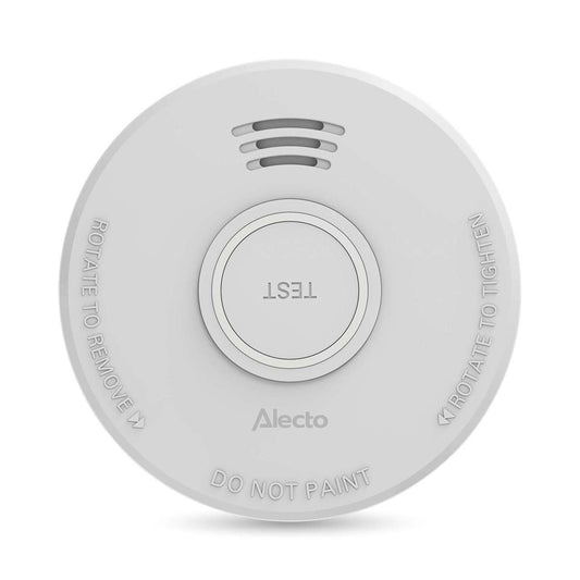 Alecto SD530 Smoke detector | >85 dB | Battery Powered | EN14604:2005/AC:2008 | White |2 Pack