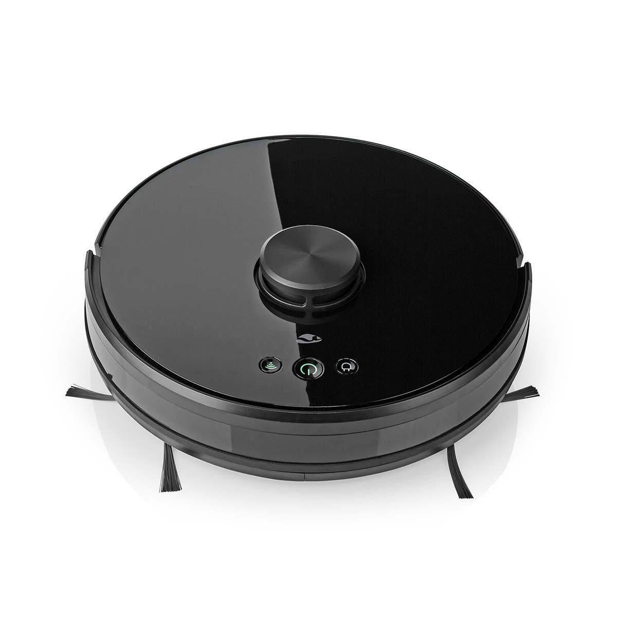 Nedis SmartLife Robot Vacuum Cleaner | Laser Navigation | Wi-Fi | Capacity collection reservoir: 0.6 l | Automatic charging | Maximum operating time: 2 hrs | Black | Android™ / IOS