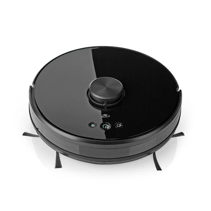 Nedis SmartLife Robot Vacuum Cleaner | Laser Navigation | Wi-Fi | Capacity collection reservoir: 0.6 l | Automatic charging | Maximum operating time: 2 hrs | Black | Android™ / IOS
