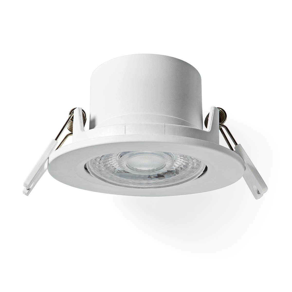 Nedis SmartLife Ceiling Light | Wi-Fi | Warm to Cool White | Round | Diameter: 52 mm | 68 - 74 mm | 360 lm | 2700 - 6500 K | IP20 | Energy class: F | Android™ / IOS