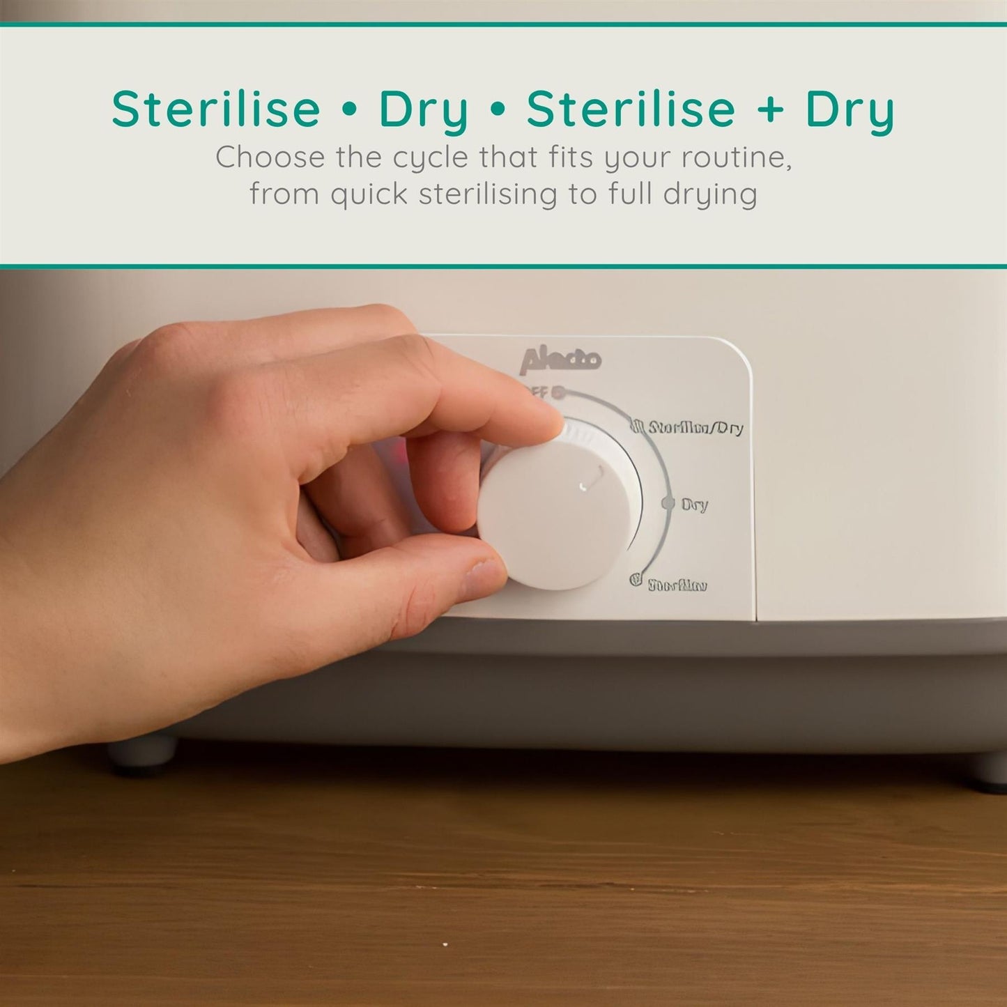 Alecto BF55 | Electric Steam Feeding Bottle Sterilizer With Drying Function