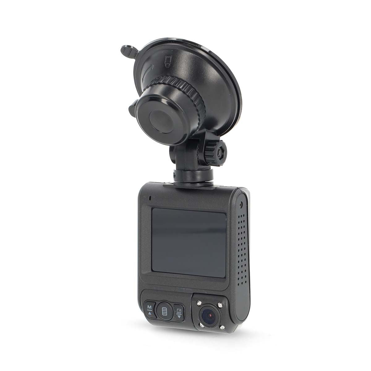 Nedis Dash Cam | 4K@30fps | 12 MPixel | 2 " | Wi-Fi | LCD | Dual camera | Cabine view camera | GPS | Parking sensor | Motion detection | Night view | Black