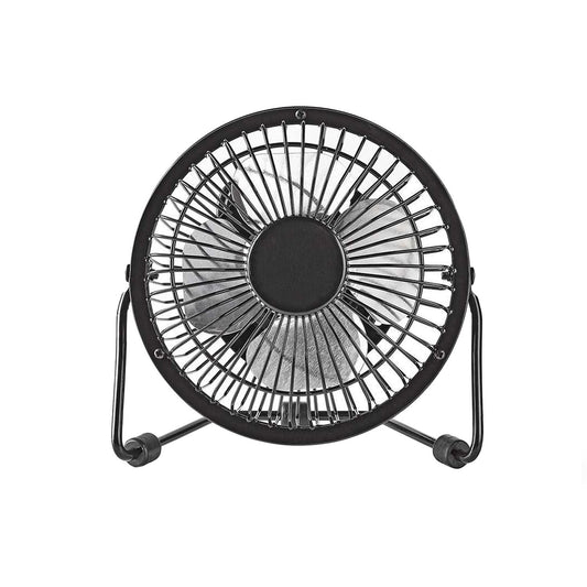 Nedis Table Fan | USB Powered | Diameter: 100 mm | 3 W | 1-Speed | Black