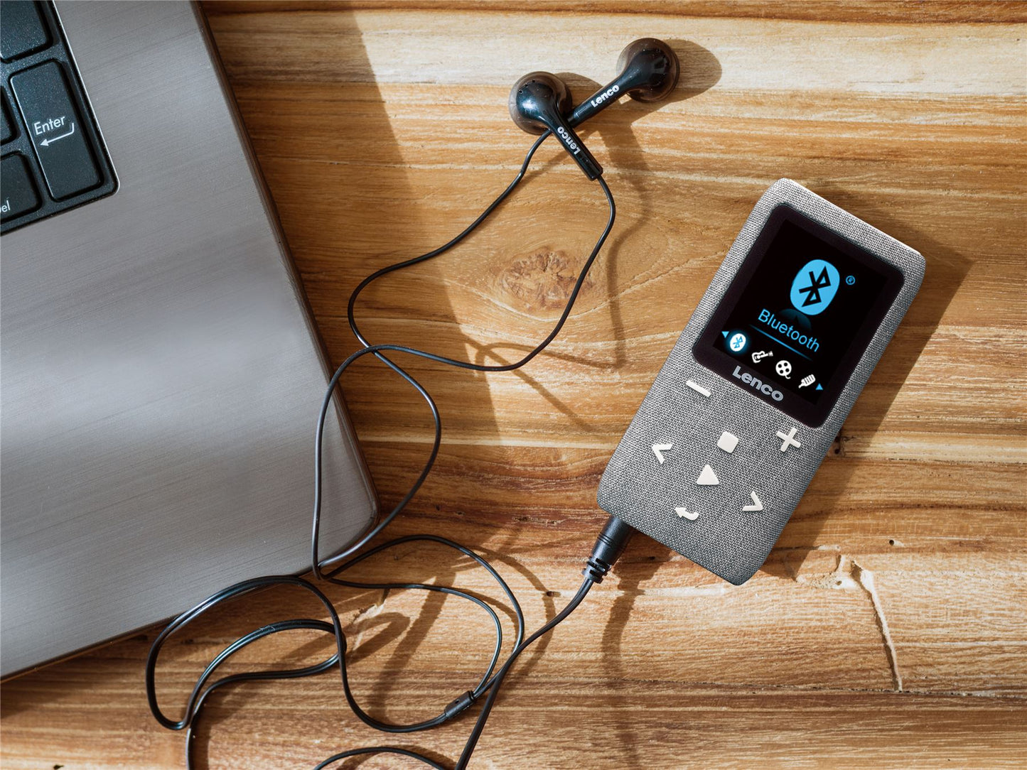 Lenco XEMIO-861GY | MP3/MP4 Player | Bluetooth® | 8GB | Micro SD Card Expansion | Grey