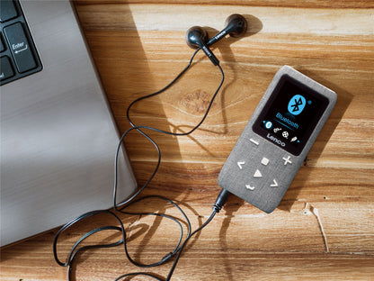 Lenco XEMIO-861GY | MP3/MP4 Player | Bluetooth® | 8GB | Micro SD Card Expansion | Grey