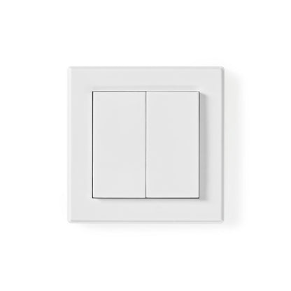 Nedis RF Dual Wall Switch | 433 MHz Remote Operation