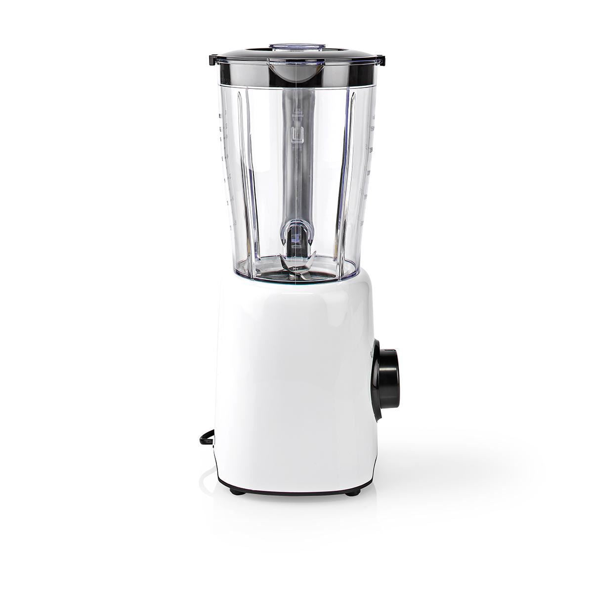 Nedis Stand Blender | 800 W | 1.5 l | Plastic | 2-Speed Setting | Black / White