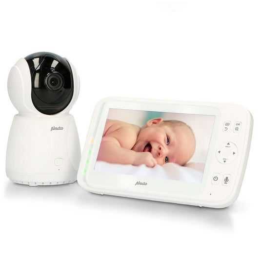Alecto DVM-275 Video Baby Monitor | With camera | 5" Color Screen | White