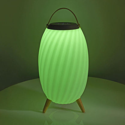 Nedis Bluetooth® Speaker with Mood Light | 6 hrs | Ambiance Design | 60 W | Mono | RGB / Warm White | IPX5 | Linkable | Grey / White