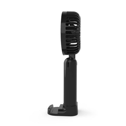 Nedis FNHH3BOX2 | Hand Fan | 90 mm | 6-Speed Settings | 6 Units including Display | Black