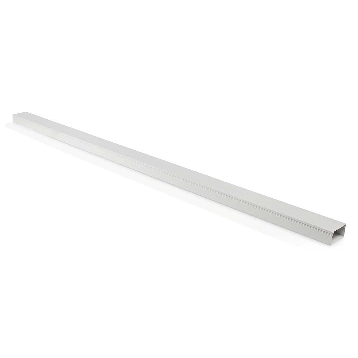 Nedis CMDT5025WT110 | Cable Management | Duct | 1 pcs | Maximum cable thickness: 25 mm | Aluminium | White