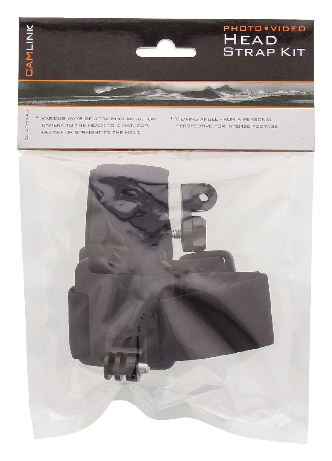 Nedis Action Cam Mount | Head Strap | Black