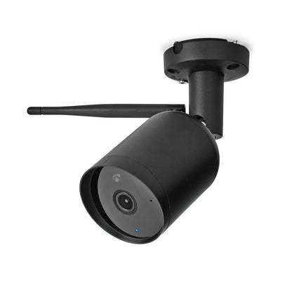 Nedis SmartLife Outdoor Camera | Wi-Fi | Full HD 1080p | IP65 | Cloud Storage (optional) / microSD (not included) | 12 V DC | With motion sensor | Night vision | Black