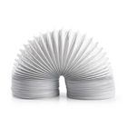 Nedis PVC Air Outlet Hose | 100 mm | 3.00 m | Suitable for: Air Ventilation / Tumble Dryers | White