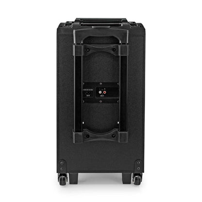 Nedis Bluetooth® Party Speaker | Maximum battery play time: 6.5 hrs | 120 W | Carrying handle | Party lights | Equalizer | Black