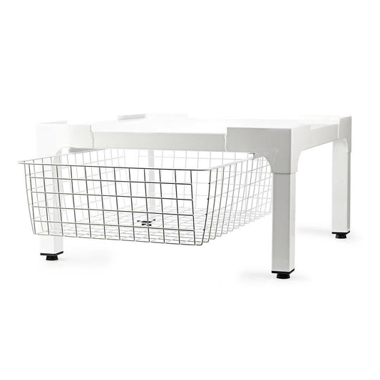 Nedis Stand for Washing Machine & Dryer | Wire basket | 200 kg | White