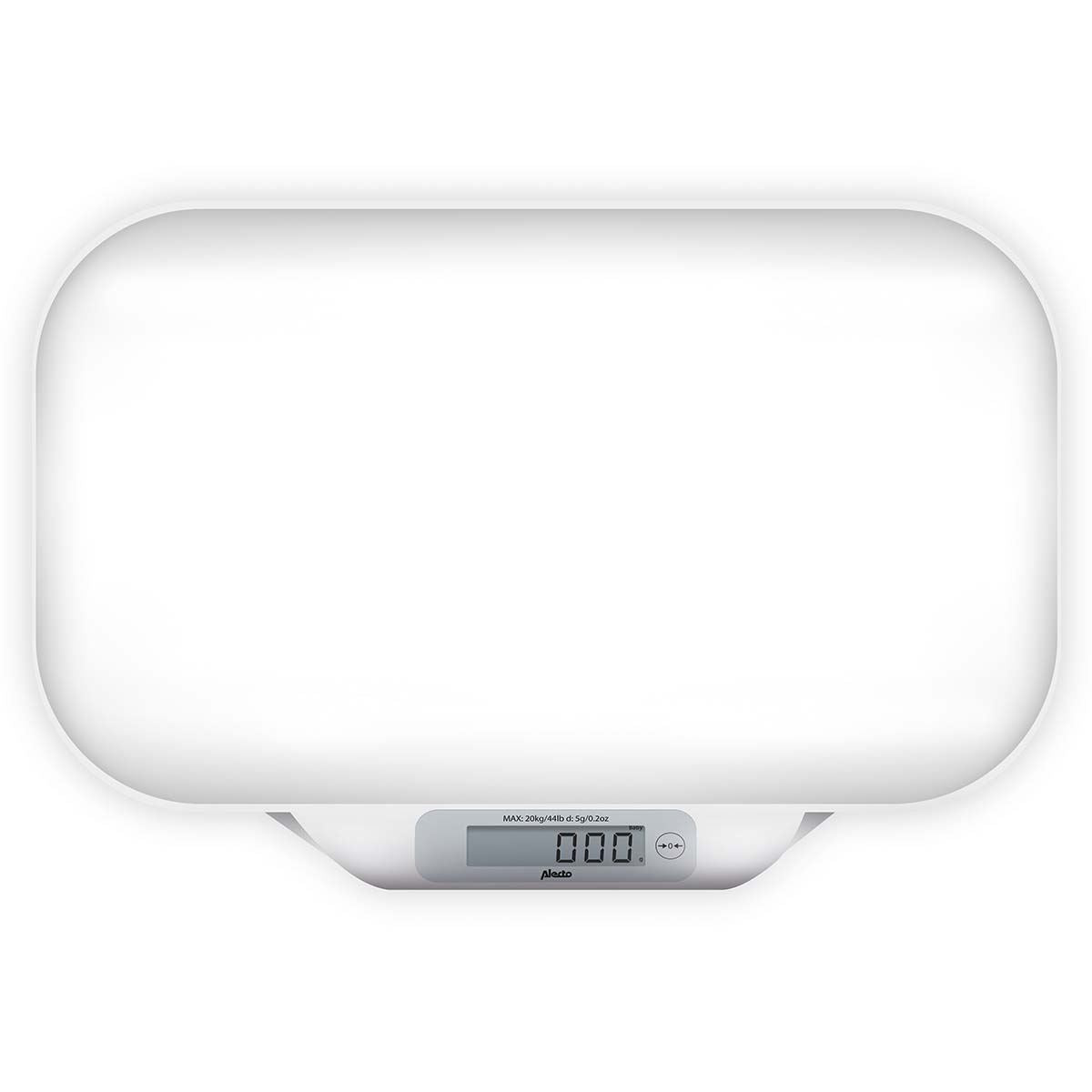 Alecto BC-30 | Digital Baby Weighing Scales, Personal Scale - Up to 20 kg with Carry Case