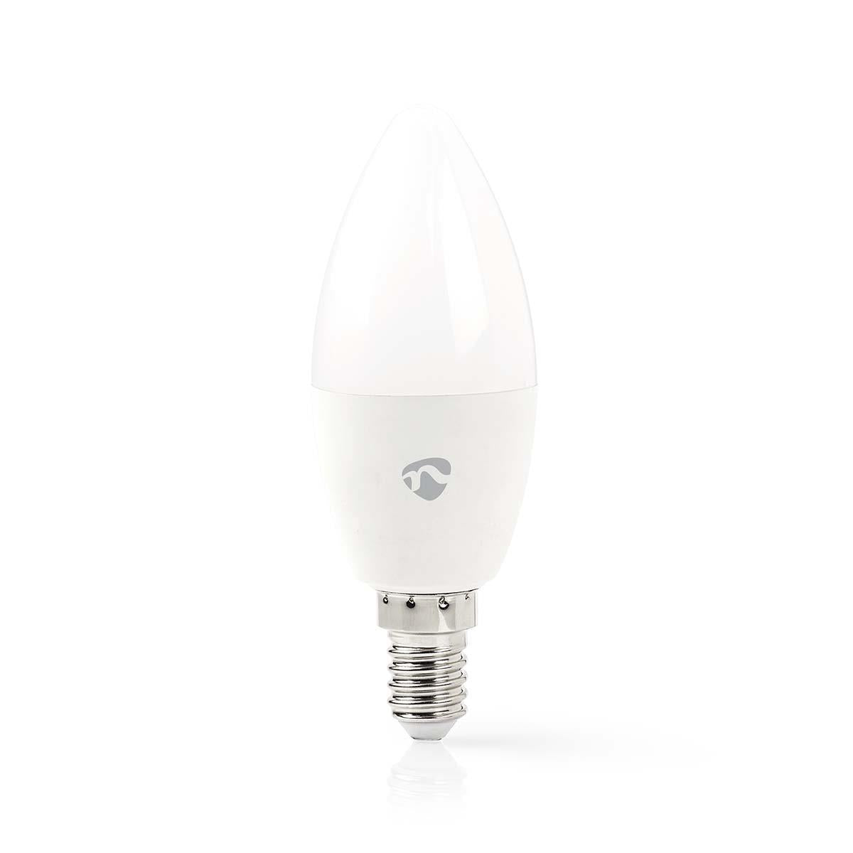 Nedis SmartLife Full Colour LED Bulb | Zigbee 3.0 | E14 | 470 lm | 4.9 W | RGB / Warm to Cool White | 2200 - 6500 K | Android™ / IOS | Candle | 1 pcs