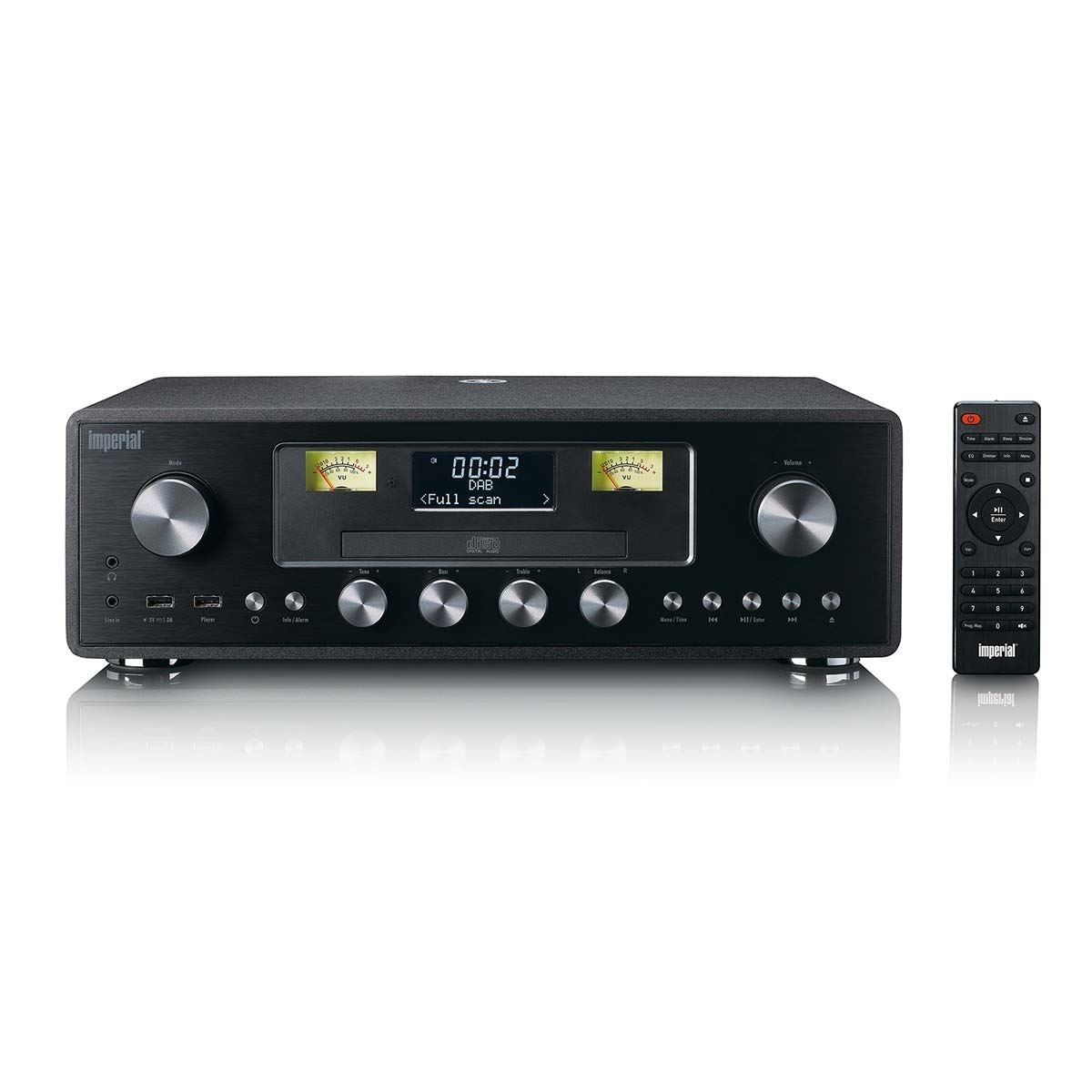 Imperial 280CDBK DAB+/FM Radio with CD Player, USB, Bluetooth and ASA function