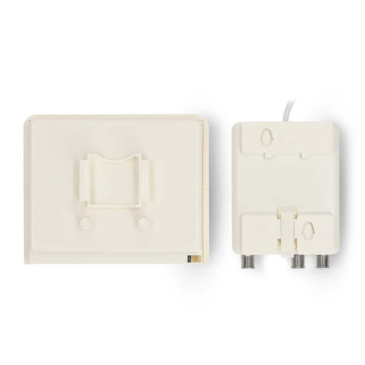 Nedis MAMP26700WT | Mast Amplifier | Number of outputs: 2 | Gain control: 15 - 30 dB | F-Female | Noise figure: 4 dB | White