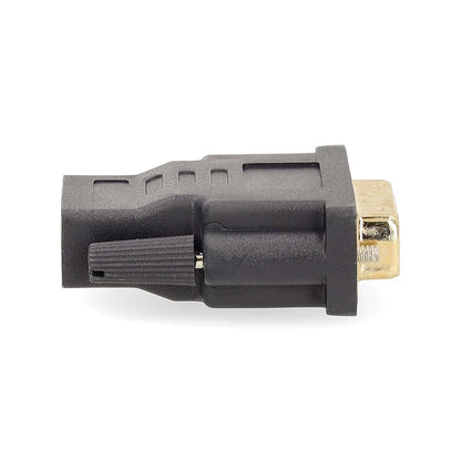 Nedis HDMI™ Adapter | HDMI™ Output | DVI-D 24+1-Pin Male | Gold Plated | Straight | PVC | Anthracite | 1 pcs | Window Box