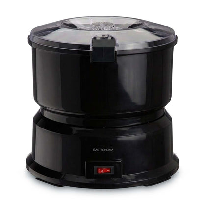 Gastronoma 18220001 | Potato Peeler with Salad Spinner | 1000 g capacity | 85 W | Black