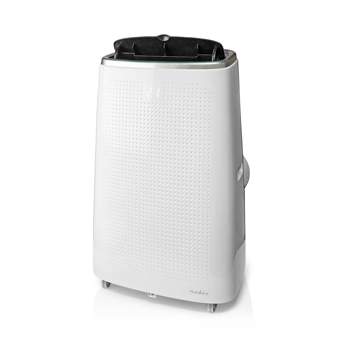 Nedis SmartLife 3-in-1 Air Conditioner | Wi-Fi | 14000 BTU | 120 m³ | Dehumidification | Android™ / IOS | Energy class: A | 3-Speed | 65 dB | White