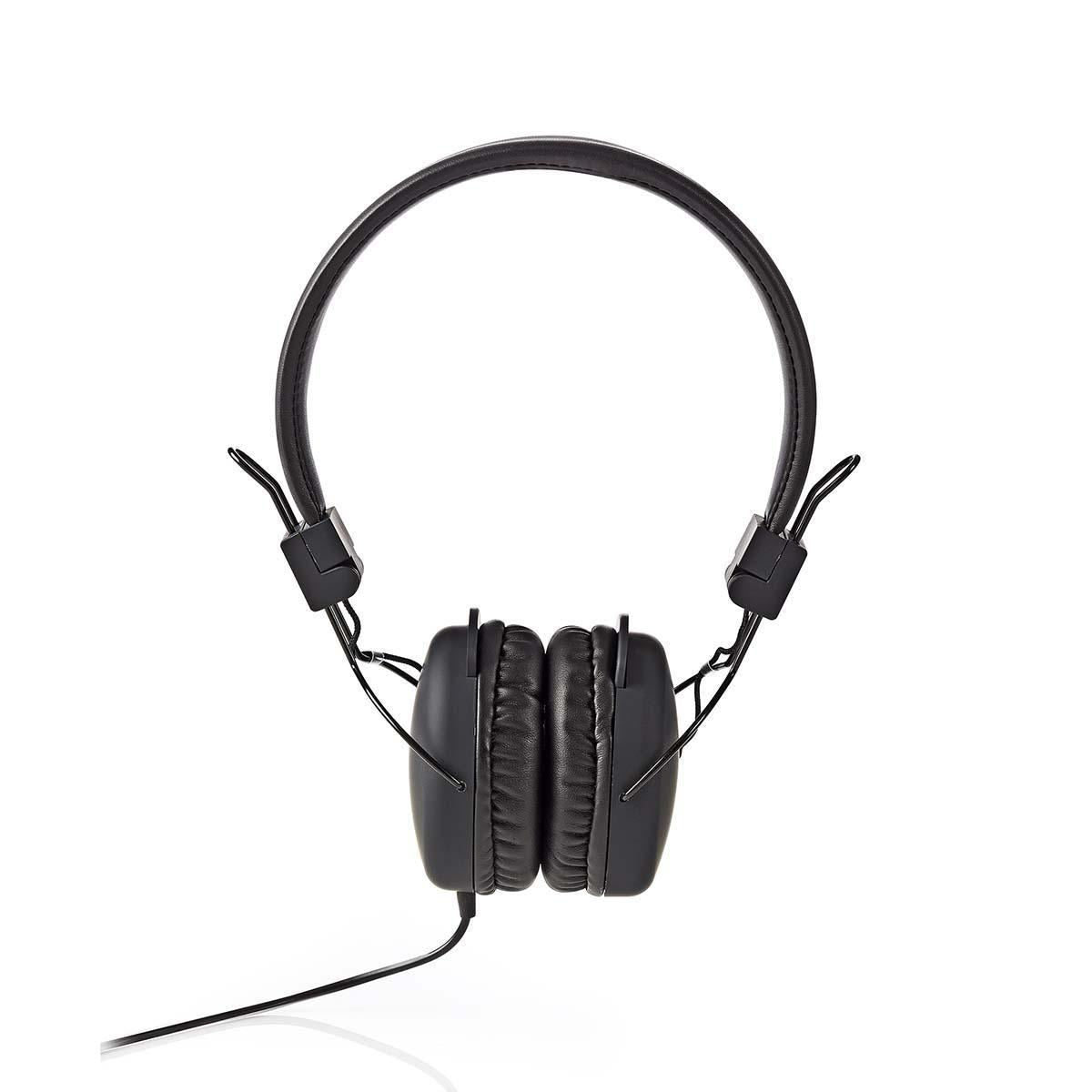 Nedis On-Ear Wired Headphones | 3.5 mm | Cable length: 1.20 m | Black