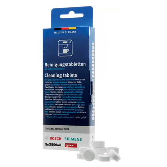 Bosch Cleaning tablets for coffee and espresso machines and kettles 10 pcs