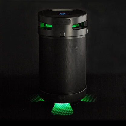 Nedis Bluetooth® Party Boombox | 3.5 hrs | 4.1 | 210 W | Media playback: AUX / USB | IPX5 | Linkable | Carrying handle | Party lights | Black / Silver