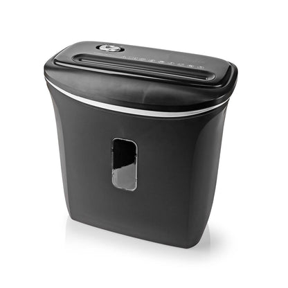 Nedis Paper Shredder | Cross Cut | 6x A4 pages | 12 l | Safety standard: DIN 4 | 300 W | Black