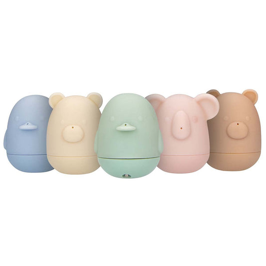Alecto BT-5 | Set of Five Colourful Bath Toys with Thermometer | For Babies and Children