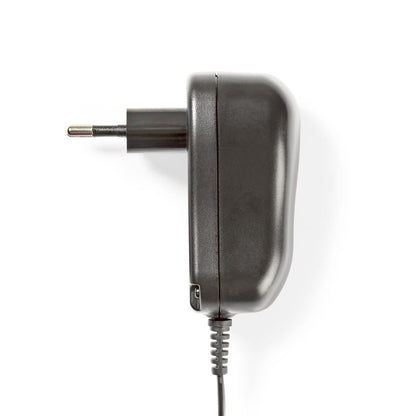 Nedis Universal EU AC Power Adapter | 12 W | 3 - 12 V DC | 1.80 m | 2.0 A | 6 plug(s) | Black