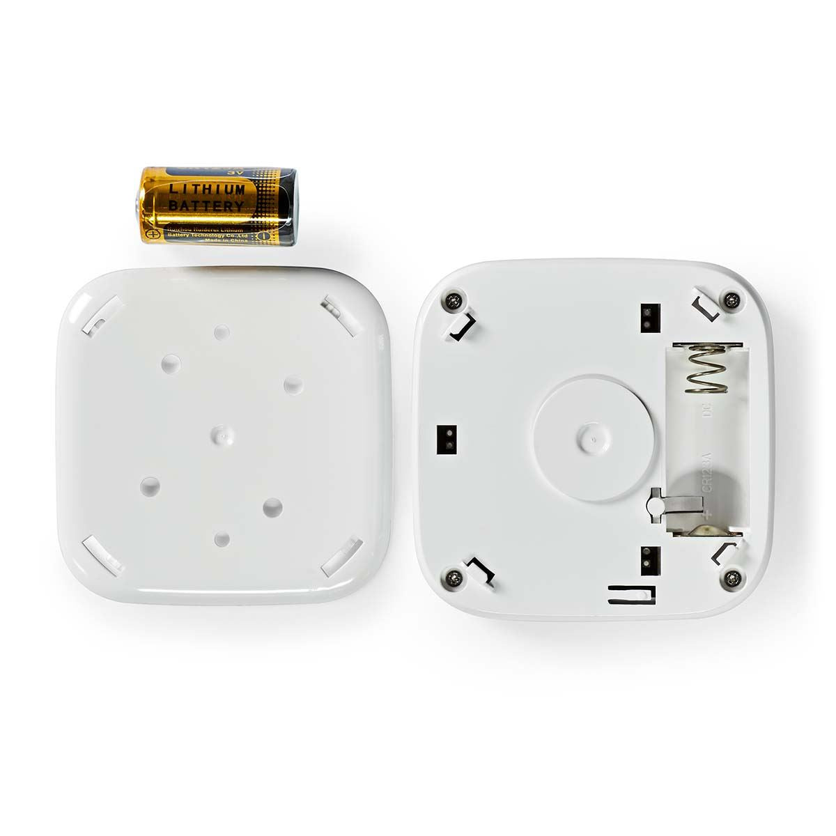 Nedis SmartLife Smoke Detector | Wi-Fi | Battery Powered | Sensor life cycle: 10 year | EN 14604 | Max. battery life: 24 Months | 85 dB | White | 1 pcs
