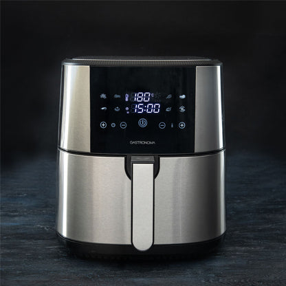 Gastronoma 18290007 | Hot Air Fryer 8L | Stainless Steel / Black
