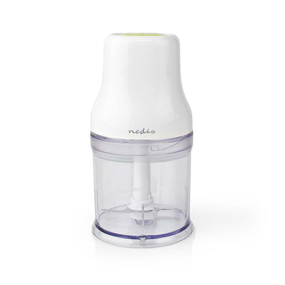 Nedis Food Chopper | 200 W | 0.5 l | Plastic | 1-Speed Setting | White