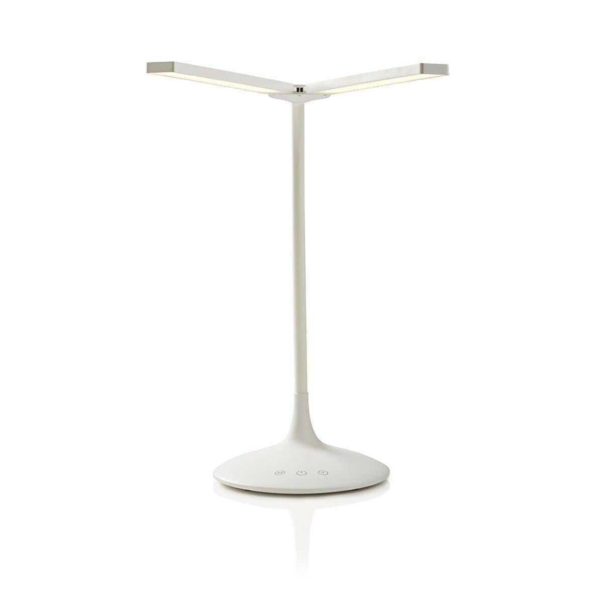 Nedis LED Desk Lamp | Dimmable | 280 lm | Rechargeable | Touch Function | White