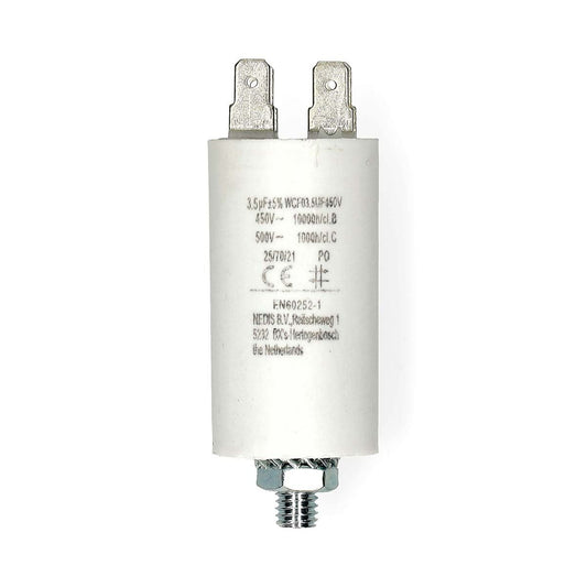 Nedis WCF03.5UF450V | Capacitor | 3.5 uF | 450 V | Faston | 10 pcs