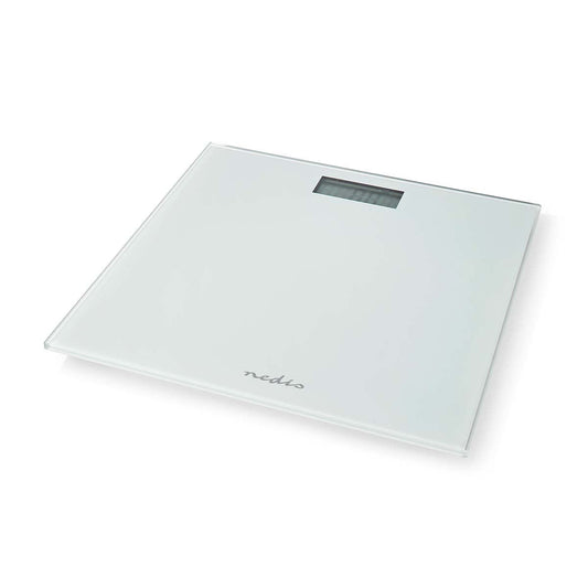 Nedis Personal Scale | Digital | White | Tempered Glass | Maximum weighing capacity: 150 kg