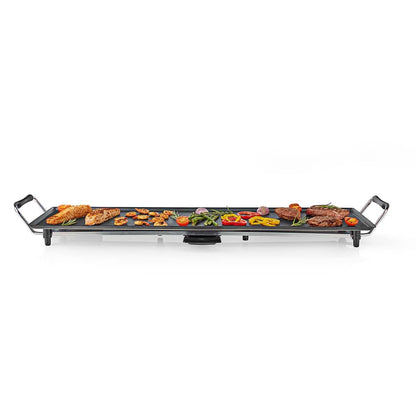 Nedis Teppanyaki Table Grill | Baking surface ( l x w ): 90 x 23 cm | 5 Heat Settings