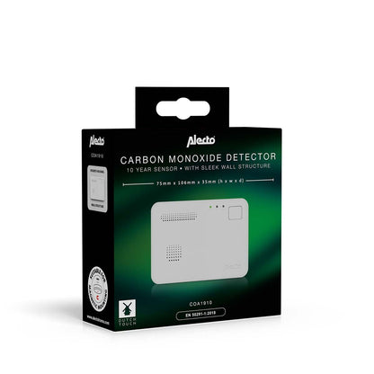 Alecto COA1910 Carbon monoxide Alarm with 10 year Sensor Runtime