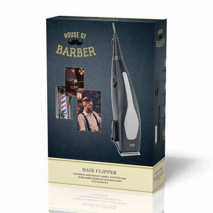 MELISSA Hair Clipper Shaver 15W Trimmer for beard or head hair Black