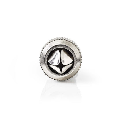 Nedis IEC (Coax) Connector | Straight | Female | Nickel Plated | 75 Ohm | Screw | Cable input diameter: 7.0 mm | Metal | Silver | 2 pcs | Box