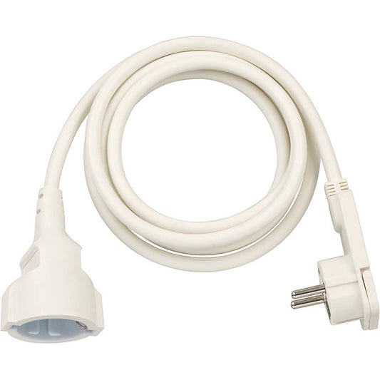 Brennenstuhl Power Extension Type F (CEE 7/7) Cable 2 m H05VV-F 3G1.5 IP20 White