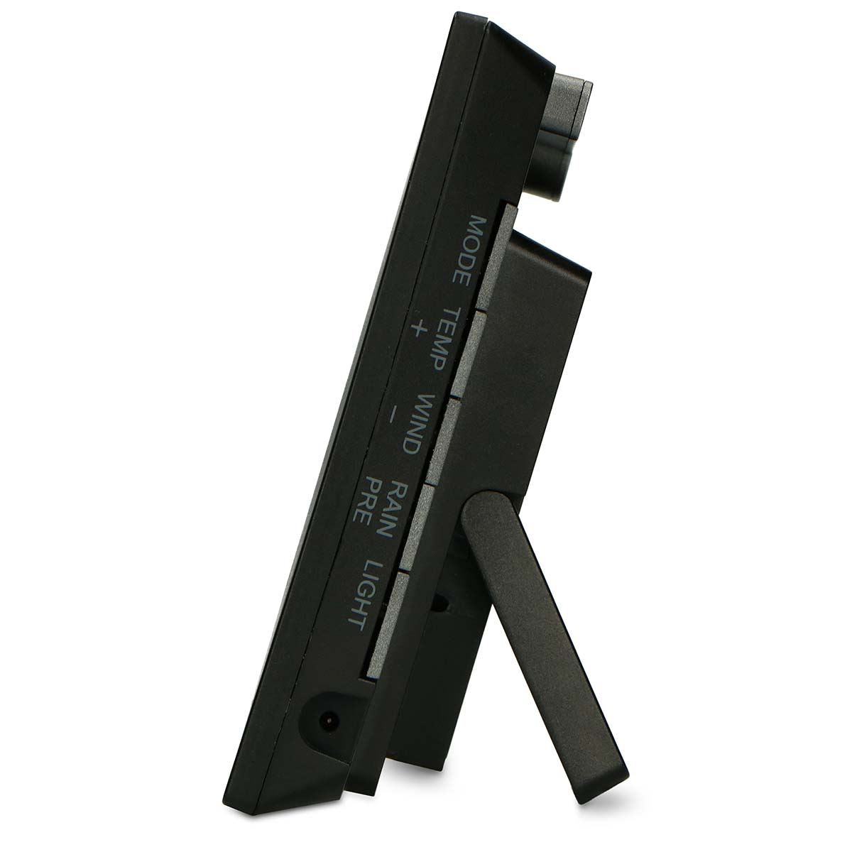 Alecto WS5200 | 6-in-1 Wi-Fi Weather Station | Indoor and Outdoor Temperature, Forecast, Wind, Pressure, Humidity, Rain & More | Outside Wireless sensor | Application | Black