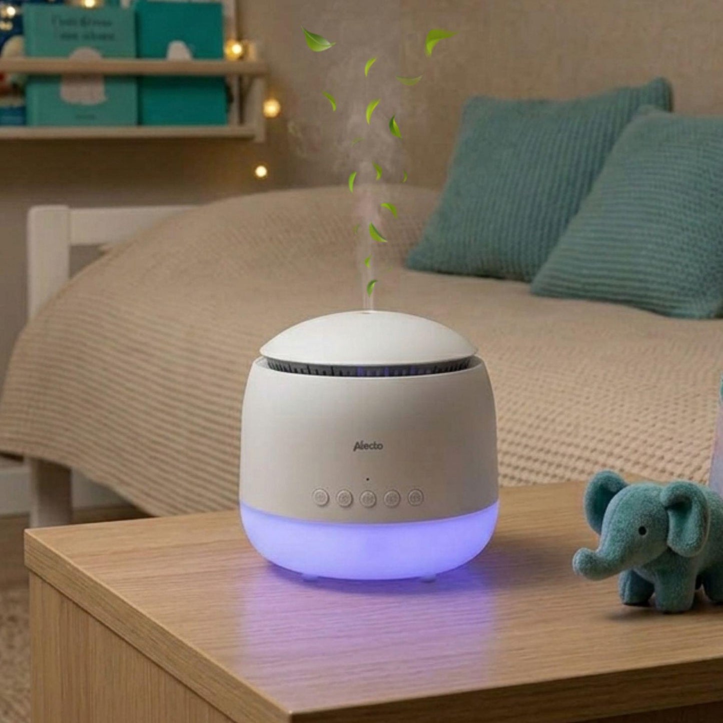 Alecto BC23 | Aroma diffuser | Night Light & Humidifier | White