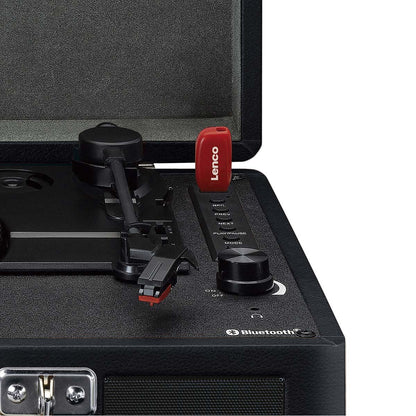 Lenco TT-115BK | Bluetooth® Turntable with built-in speakers Black