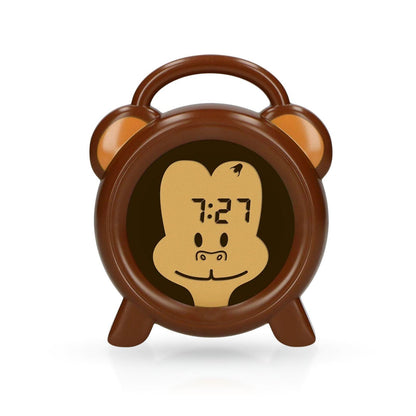 Alecto BC-100 MONKEY | Sleep Trainer & Night Lamp Light / Alarm Clock | Monkey