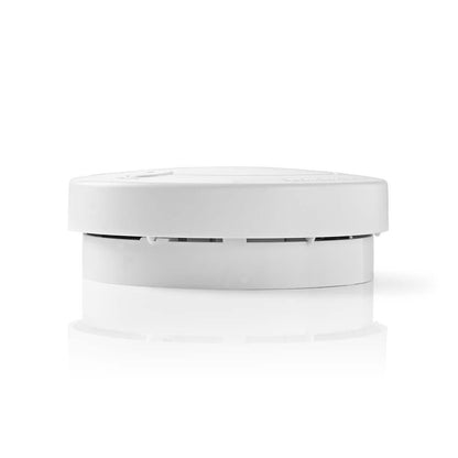 Nedis Smoke Alarm | Battery Powered | Battery life up to: 1 year | EN 14604 | With test button | 85 dB | ABS | White