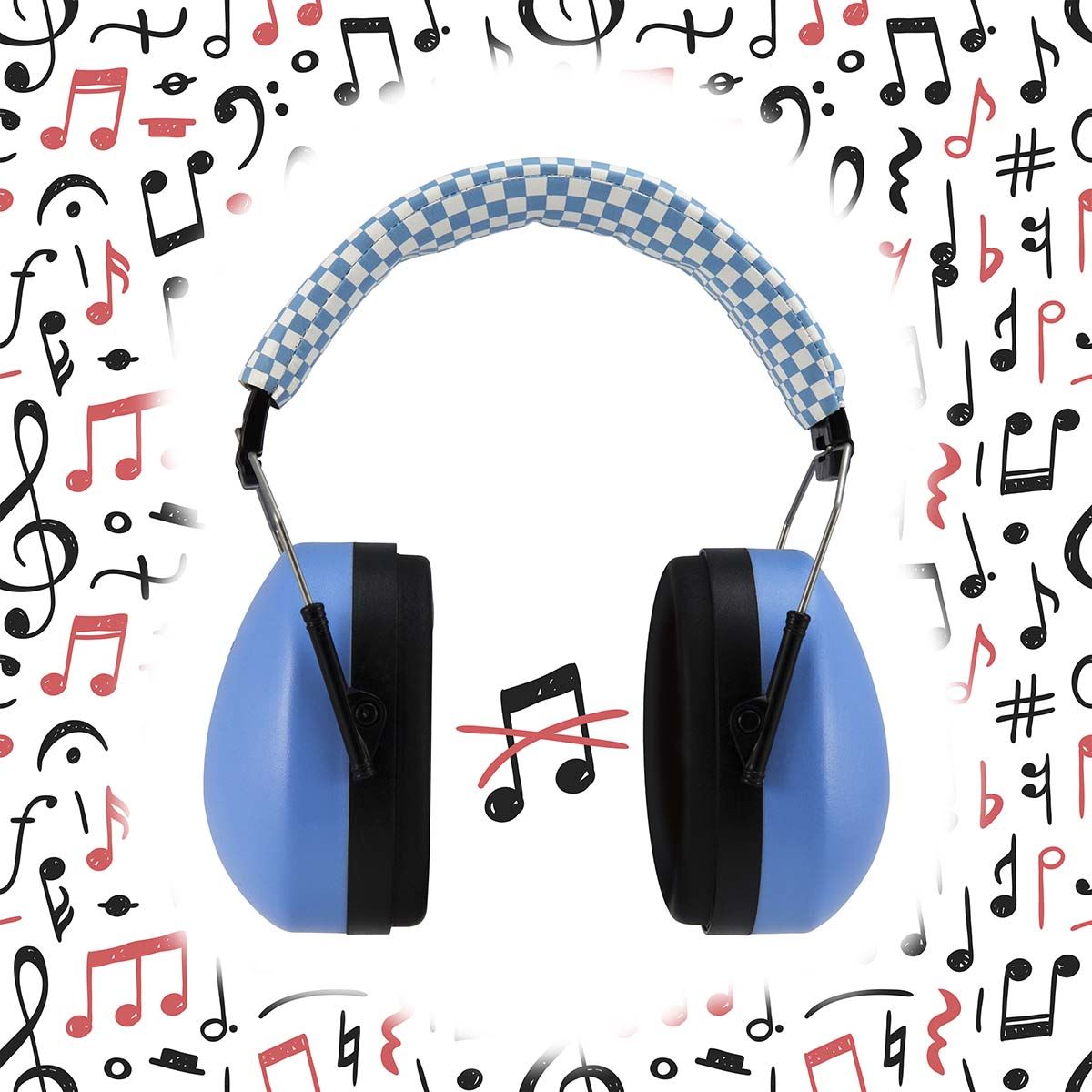Alecto BV-71BW | Earmuff Noise Suppressors | Sensory Overload Protection | for kids Blue